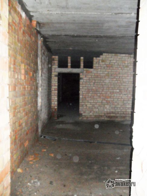 Недостроенная гостиница DALBES LICIS, Далбе, Латвия