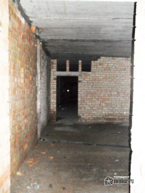 Недостроенная гостиница DALBES LICIS, Далбе, Латвия