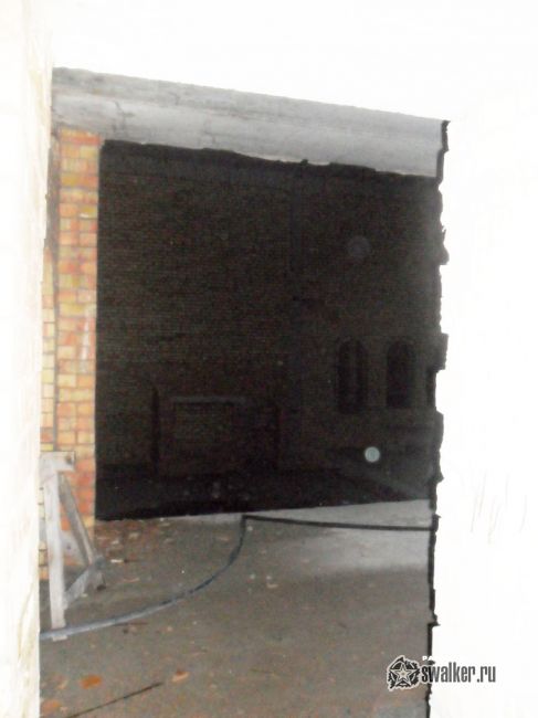 Недостроенная гостиница DALBES LICIS, Далбе, Латвия