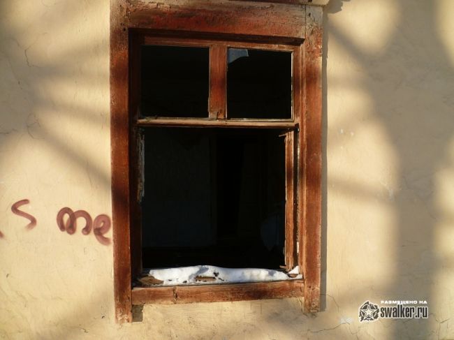 Заброшенный дом в центре Уфы