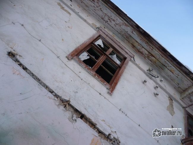 Заброшенный дом в центре Уфы