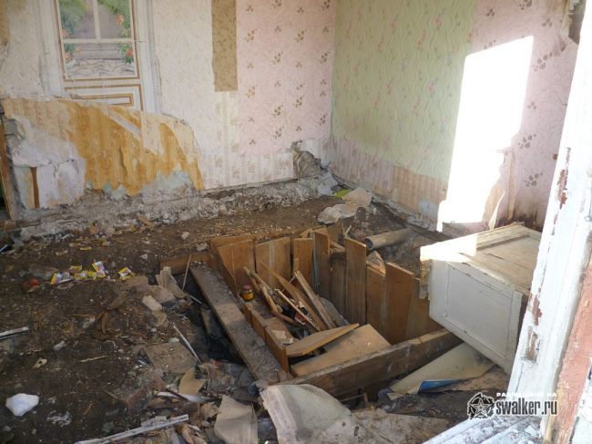 Заброшенный дом в центре Уфы