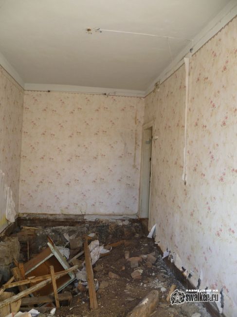 Заброшенный дом в центре Уфы