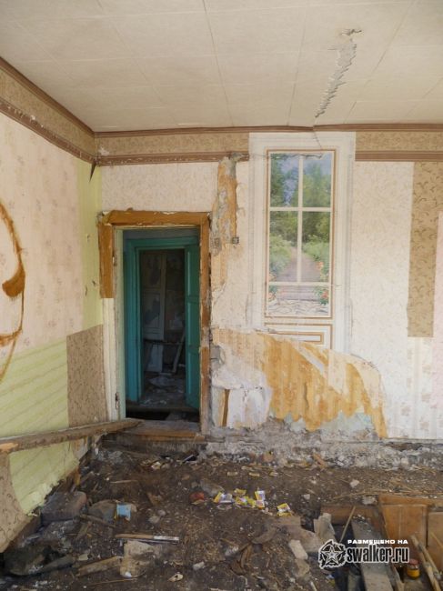 Заброшенный дом в центре Уфы