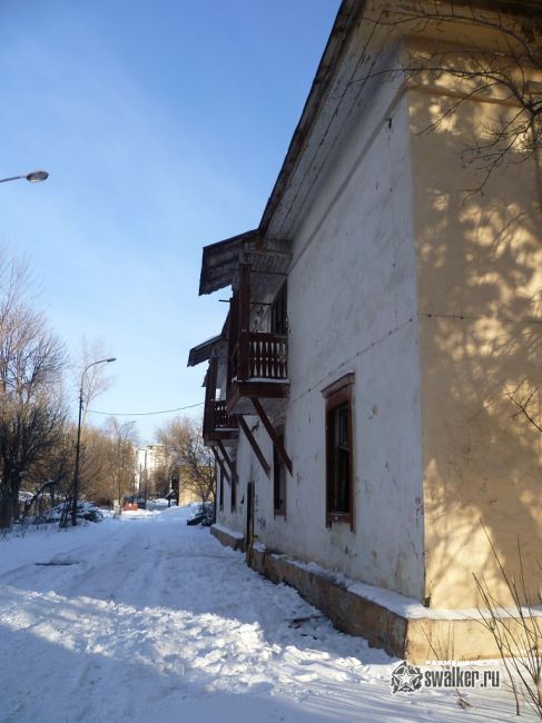 Заброшенный дом в центре Уфы