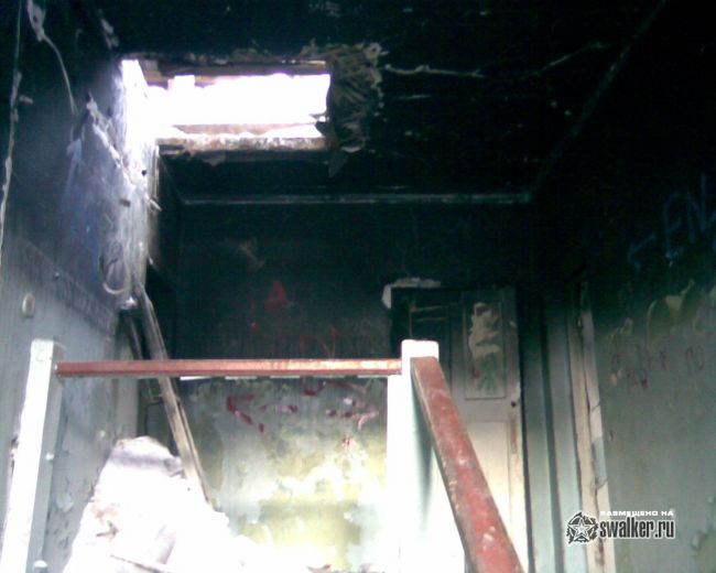 Сгоревший дом, Удмуртия 