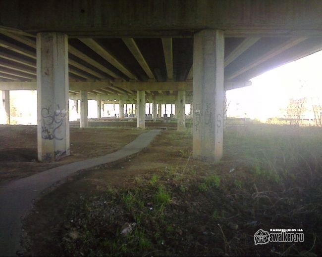 Недостроенный мост, республика Удмуртия