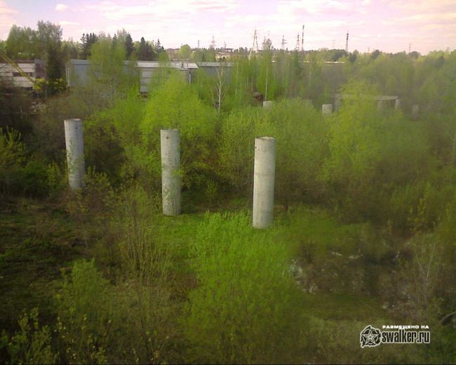 Недостроенный мост, республика Удмуртия