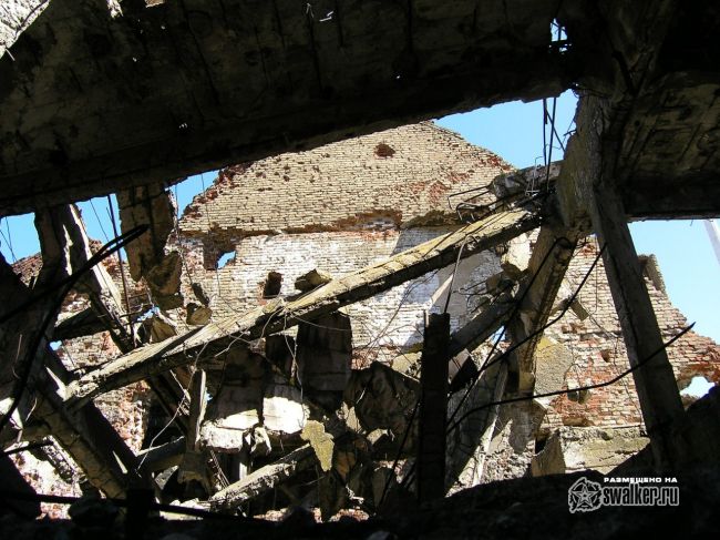 Заброшенное здание, Волгоградское область