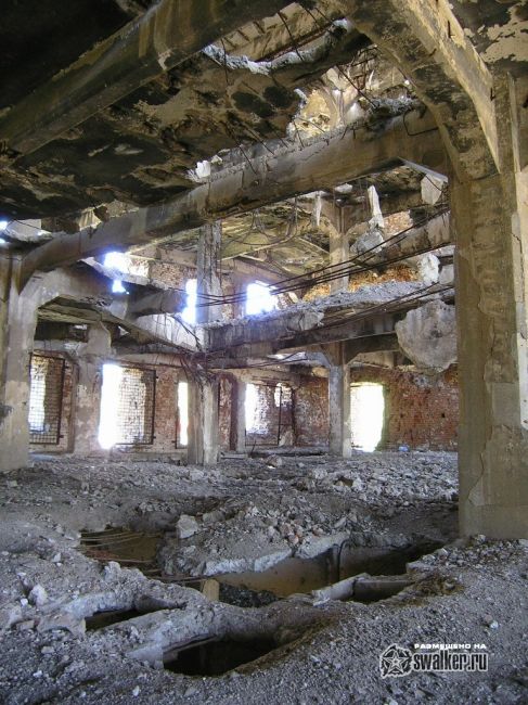 Заброшенное здание, Волгоградское область