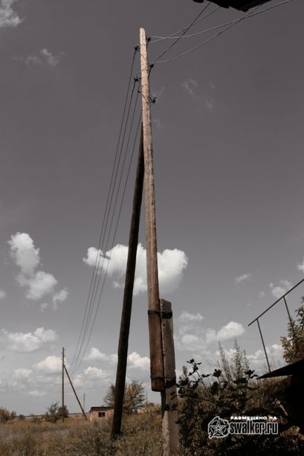 Заброшенное зернохранилище, Волгоградская область
