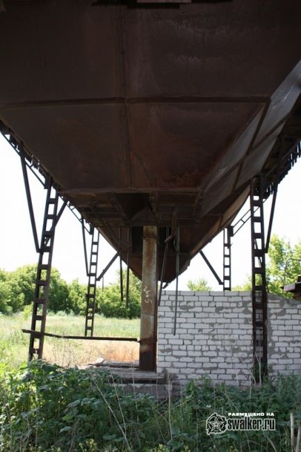 Заброшенное зернохранилище, Волгоградская область