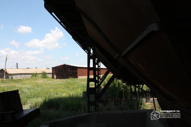 Заброшенное зернохранилище, Волгоградская область