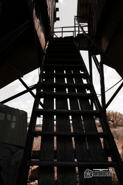 Заброшенное зернохранилище, Волгоградская область