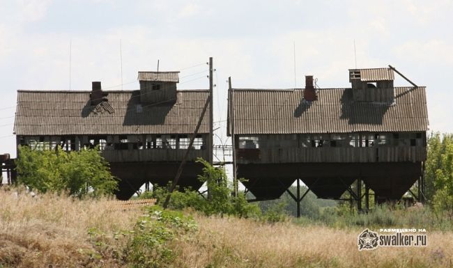 Заброшенное зернохранилище, Волгоградская область