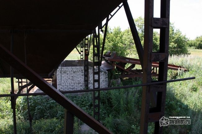 Заброшенное зернохранилище, Волгоградская область