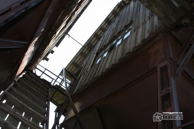 Заброшенное зернохранилище, Волгоградская область