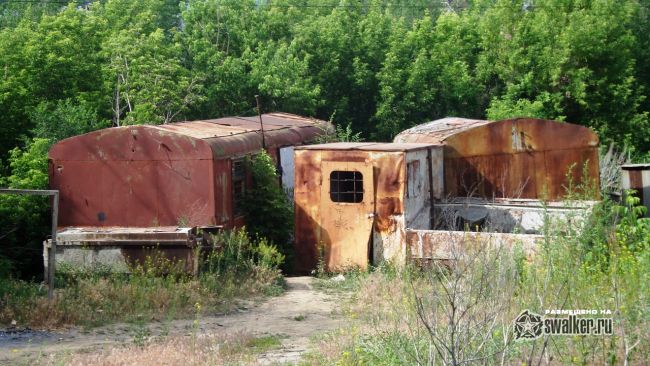 Заброшенные гаражи, Волгоградская область