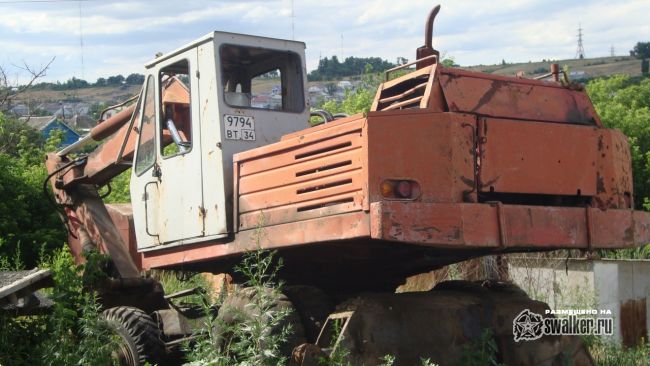 Заброшенные гаражи, Волгоградская область