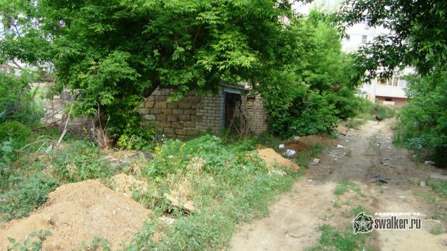 Заброшенные гаражи, Волгоградская область