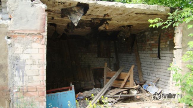 Заброшенные гаражи, Волгоградская область