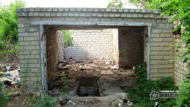 Заброшенные гаражи, Волгоградская область