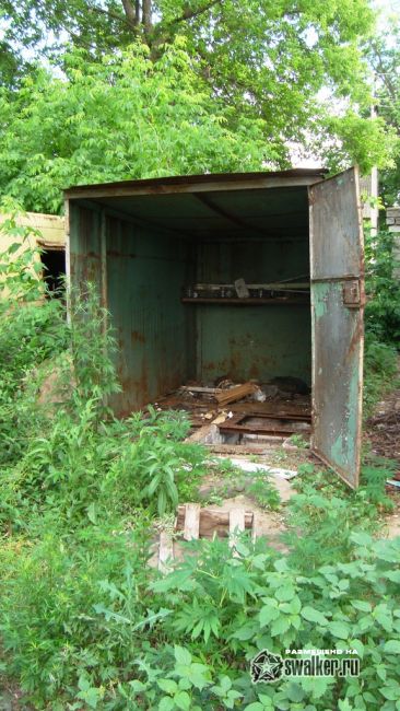 Заброшенные гаражи, Волгоградская область