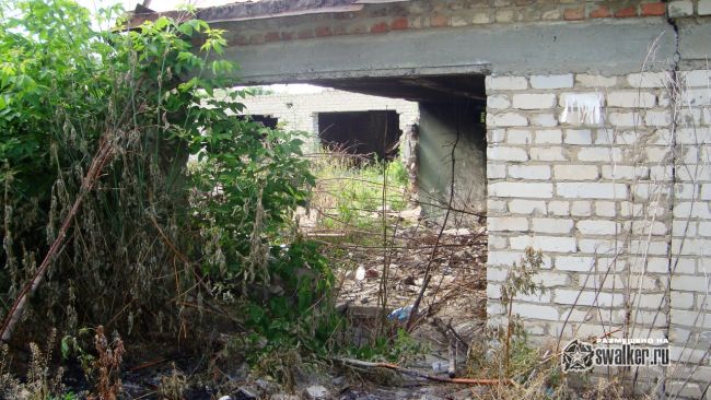 Заброшенные гаражи, Волгоградская область