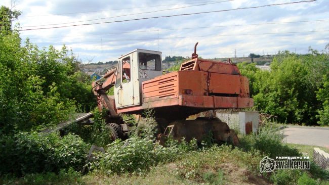 Заброшенные гаражи, Волгоградская область