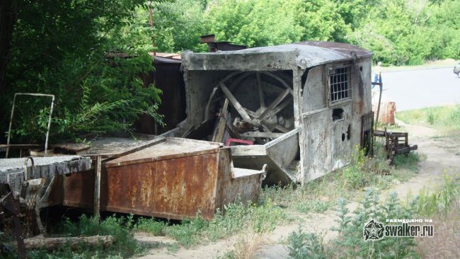 Заброшенные гаражи, Волгоградская область