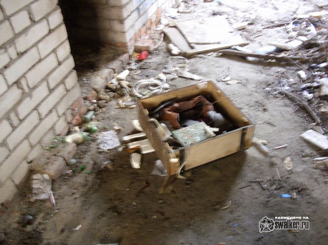 Заброшенное здание, Волгоградская область