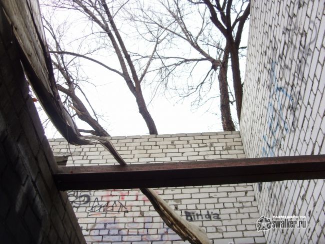 Заброшенное здание, Волгоградская область