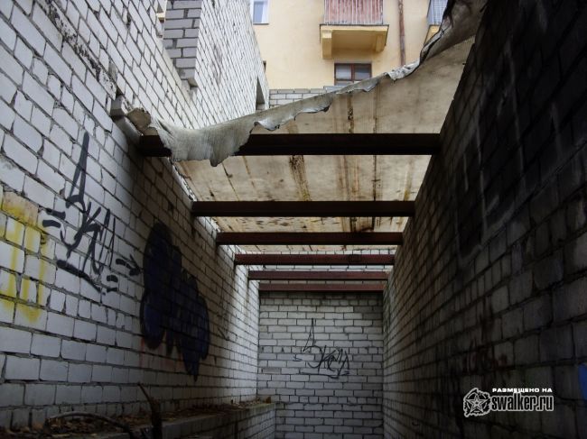 Заброшенное здание, Волгоградская область