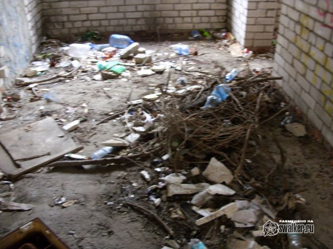 Заброшенное здание, Волгоградская область