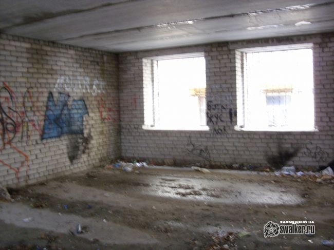 Заброшенное здание, Волгоградская область