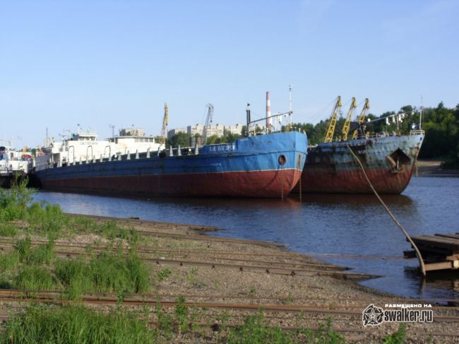 Окраина судоремонтного завода