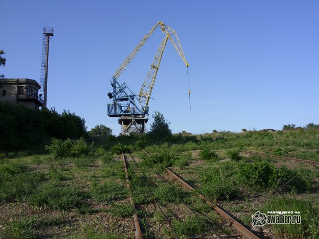 Окраина судоремонтного завода