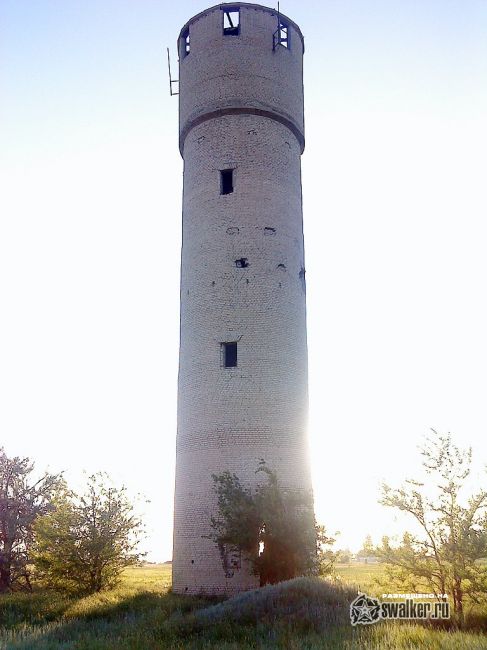 Заброшенная водокачка, Волгоградская область