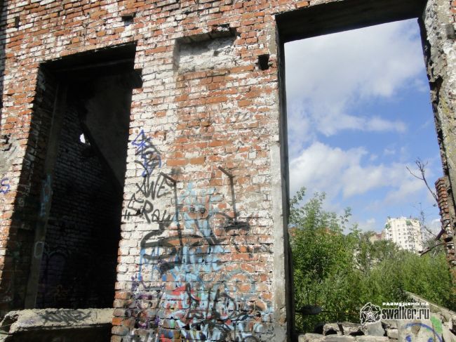 Руины животноводческой фермы