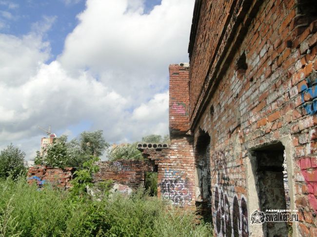 Руины животноводческой фермы