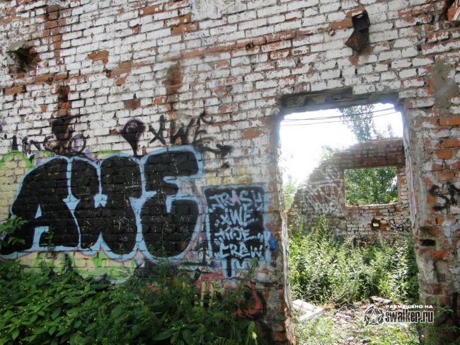 Руины животноводческой фермы