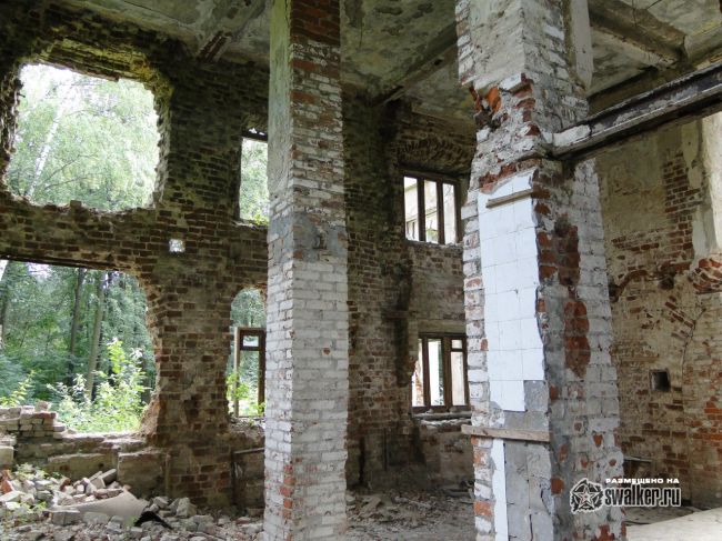 Руины храма Иоанна Богослова