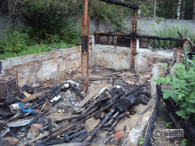 Заброшенный тепличный комплекс