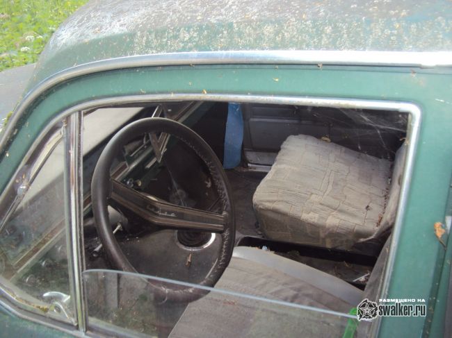 Стоянка брошенной техники