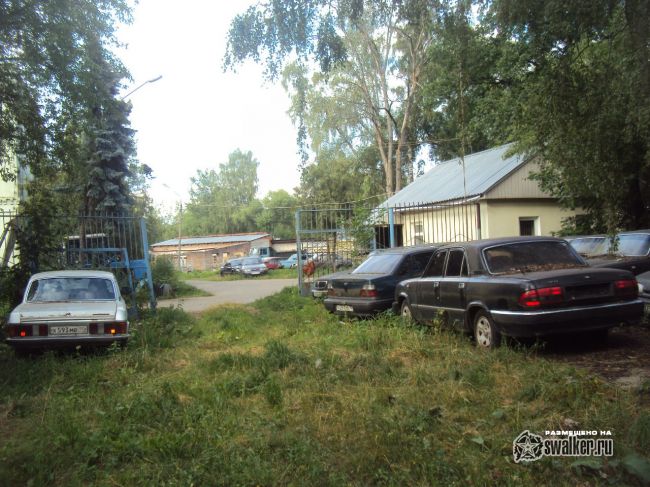 Стоянка брошенной техники