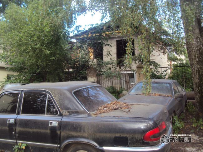 Стоянка брошенной техники