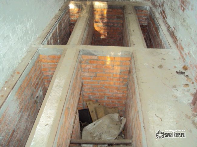 Заброшенный объект посреди леса