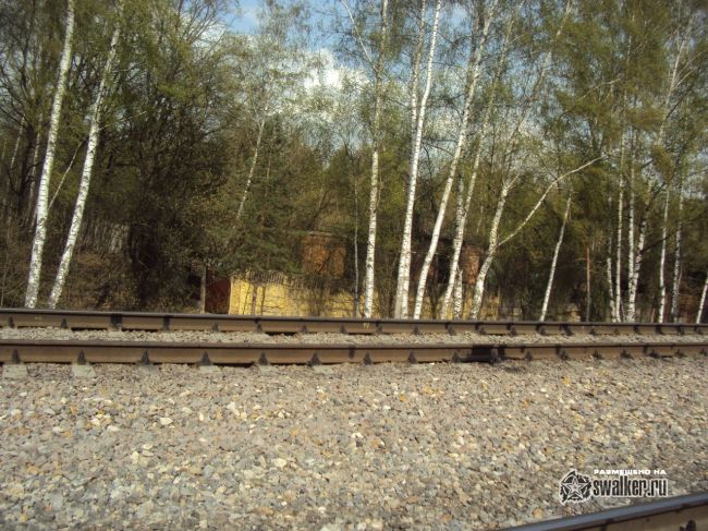 Заброшенная станция Белокаменная