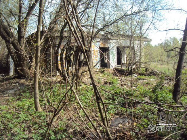 Заброшенная станция Белокаменная