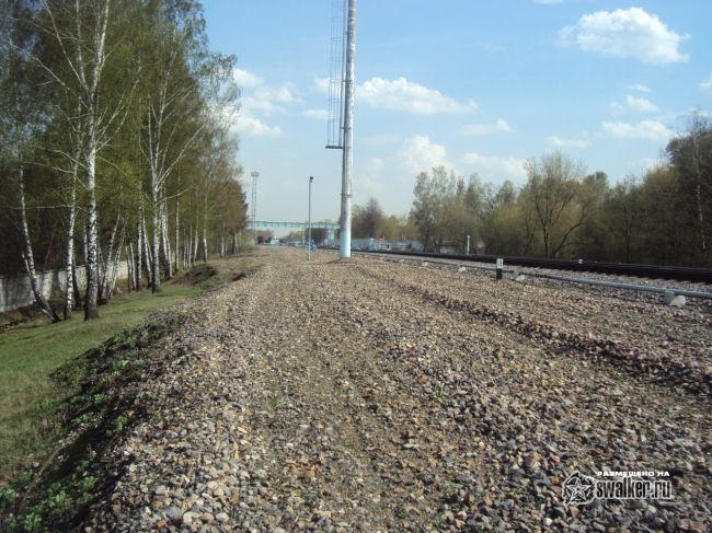 Заброшенная станция Белокаменная